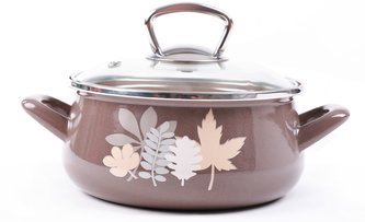 Rendlík smalt 16 cm / 1,85 l s poklicí elegant LÍSTKY