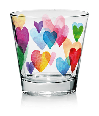 Sklenice 250 ml 3 ks srdce