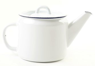 Konvice smalt 1 l RETRO (modrý lem)