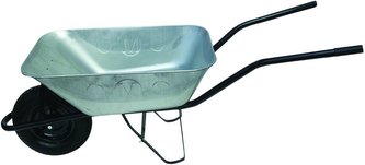 Kolečko stavební 80 l pozink nafukovací kolo