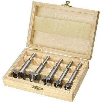 Frézy sukovníky do dřeva sada 5 ks-15-20-25-30-35 mm