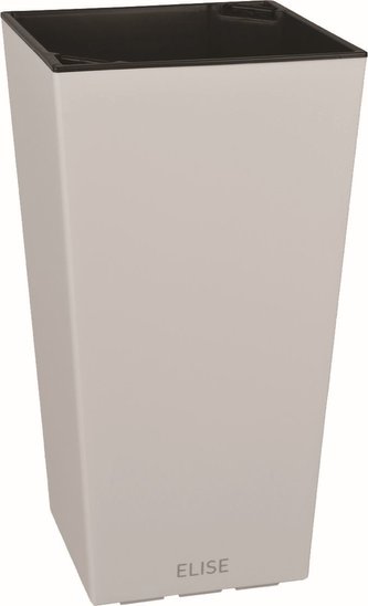Květináč okrasný 25 cm bílý Elise matt