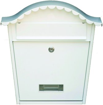 Schránka poštovní bílá - 370x364x134mm