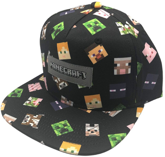 Kšiltovka Minecraft: Character (nastavitelná)