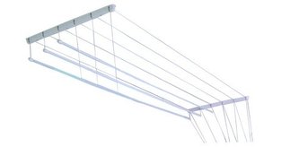 Sušák Ideál 130 cm stropní 6 tyčí