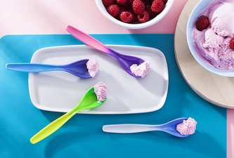 Lžička Magic ice 4 ks 15cm plast