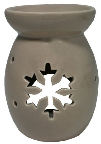 Aromalampa se sněhovou vločkou