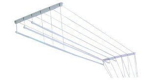 Sušák Ideál 120 cm stropní 6 tyčí