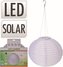 Lampa solární na zavěšení LED