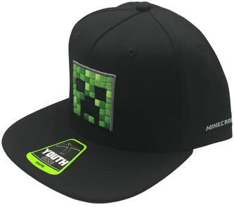 Kšiltovka Minecraft: Creeper (nastavitelná)