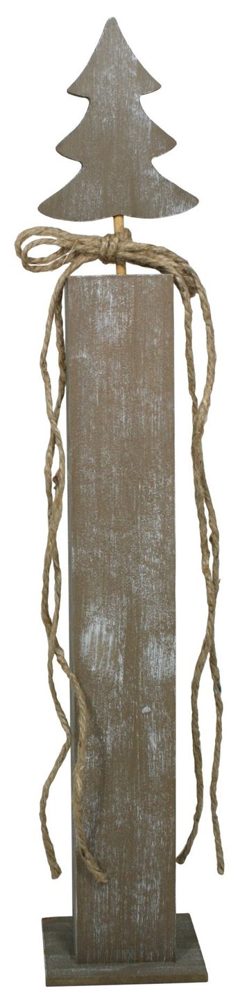 Dekorace dřevěný stromek 48cm