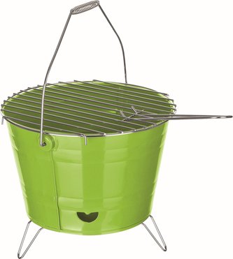 Gril BUCKET zelený