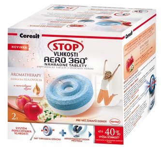 Ceresit stop vlhkosti AERO tablety 2x450g Energizing Fruit