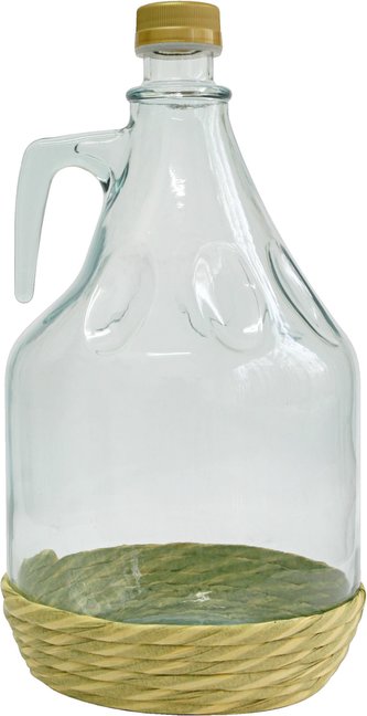 Demižon 5 l s výpletem