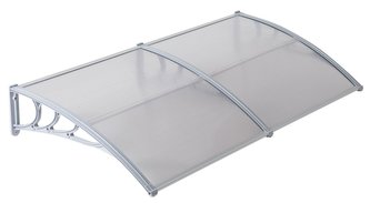 Stříška vchodová 100x200 cm čirá