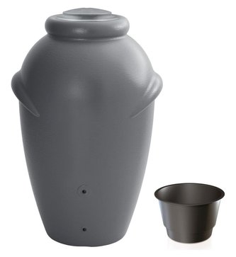Sud na dešťovou vodu AQUACAN 360 l šedý plast