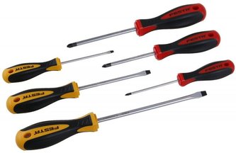 Šroubováky sada 6 ks S2 (plochý 3x60,6x100,6x125 + PZ0,PZ1,PZ