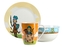 Sada jídelní RYTÍŘ dětská 3 díly porcelán