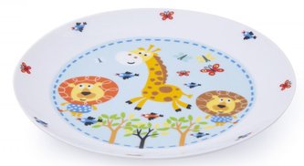 Talíř dětský mělký 21 cm SAFARI porcelán