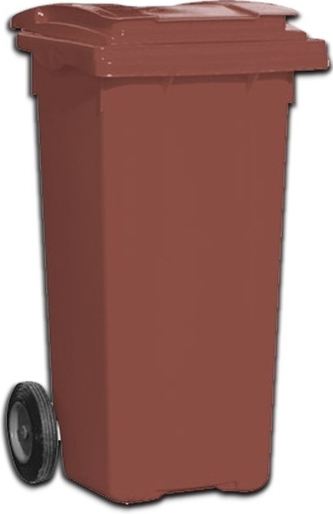 Popelnice MGB 240 l hnědá plast