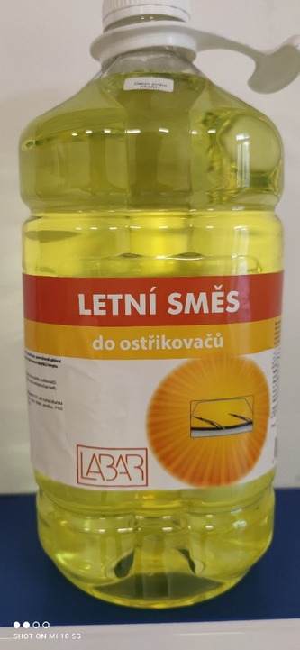 Kapalina do ostřikovačů letní 5 l