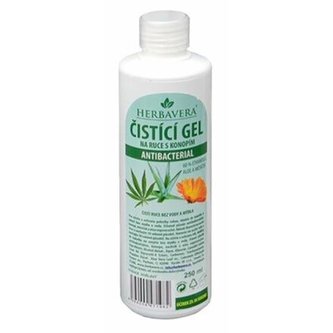 Dezinfekce gel antibakteriální na ruce 250ml Herbavera
