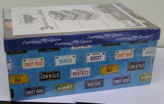 Krabice uložná 3ks Cars