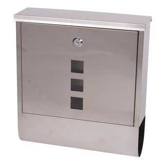 Schránka poštovní nerez 340x310x100mm GL-21