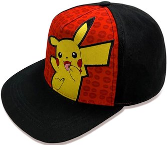 Čepice - kšiltovka snapback Pokémon: Pikachu (nastavitelná)