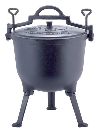 Kotlík myslivecký 10l litinový se smaltovanou vnitřní úpra