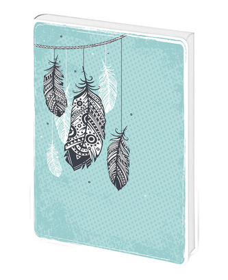 Zápisník Feathers - linkovaný M