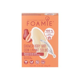 Foamie Vyživující sprchové mýdlo Oat to Be Smooth (Shower Body Bar) 80 g woman