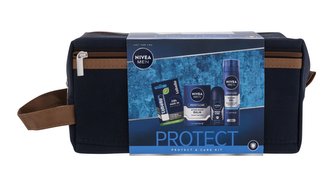 Nivea Dárková sada s kosmetickou taškou Protect & Care man