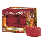 Yankee Candle Aromatické čajové svíčky Holiday Hearth 12 x 9,8 g unisex