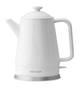 RK0080 Rychlovarná konvice keramická 1,5 l, bílá RK0080 Rychlovarná konvice keramická 1,5 l, bílá