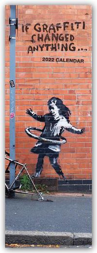 If Graffiti Changed Anything 2022 - Slimline-Kalender