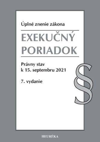 Exekučný poriadok. Úzz, 7. vyd., 9/2021