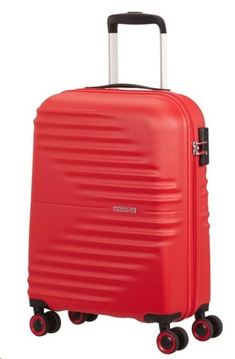 American Tourister WaveTwister SPINNER 55/20 TSA Vivid Red