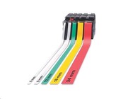 BROTHER TZE521 - kazeta TZ šířky 9mm, laminovaná TZE-521, modrá/černé písmo