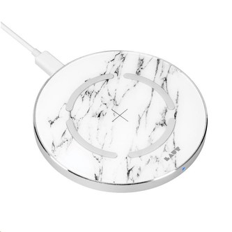 LAUT Qi Base – bezdrátová nabíječka, 10 W, bílá