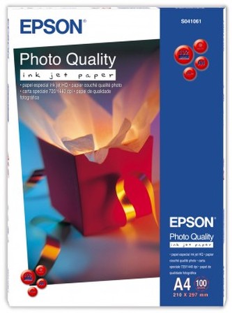 EPSON Paper A4 Photo Quality Ink Jet ( 100 sheets )