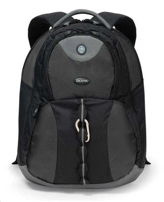 DICOTA Backpack Mission XL 15-17.3, black