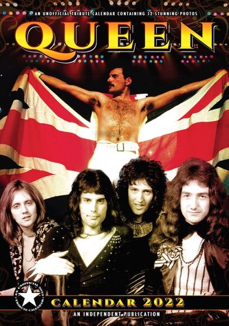 Kalendář 2022: Queen (A3 29,7 x 42 cm)