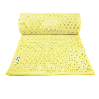 Dětská pletená deka summer, yellow / žlutá