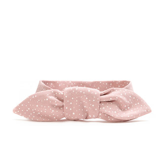 Zavazovací čelenka - dospělá, pink dots