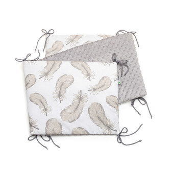 Skládaný mantinel MINKY, feathers