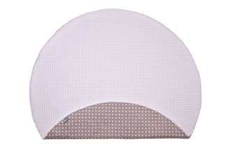 MAXI PODLOŽKA MINKY, grey / dots