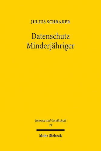 Datenschutz Minderjähriger
