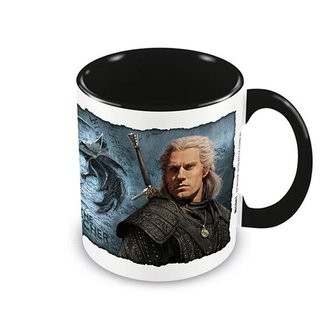 Hrnek Zaklínač - Geralt a Yennefer (Netflix)