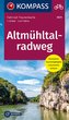 Fahrrad-Tourenkarte Altmühltalradweg 1:50 000